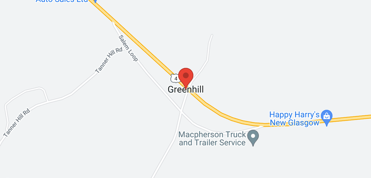 map of 116 GREEN HILL Road